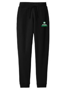 DT6107-McNicholas Cuffed Bottom Joggers - Black